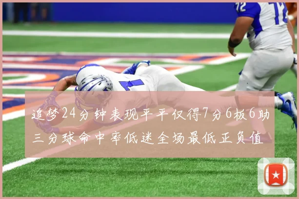 追梦24分钟表现平平仅得7分6板6助三分球命中率低迷全场最低正负值