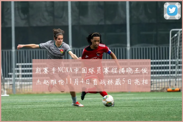 新赛季NCAA中国球员赛程揭晓王俊杰赵维伦11月4日首战林葳5日亮相